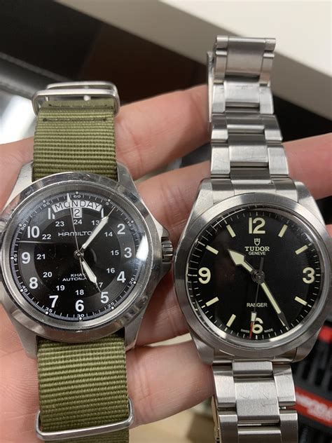 tudor ranger vs hamilton khaki